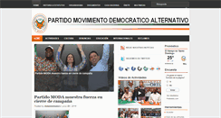 Desktop Screenshot of partidomoda.org.do